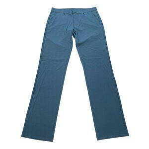 NWOT AG Adriano Goldschmied Men's Sz 32x33.5 Blue Performance Pants Straight